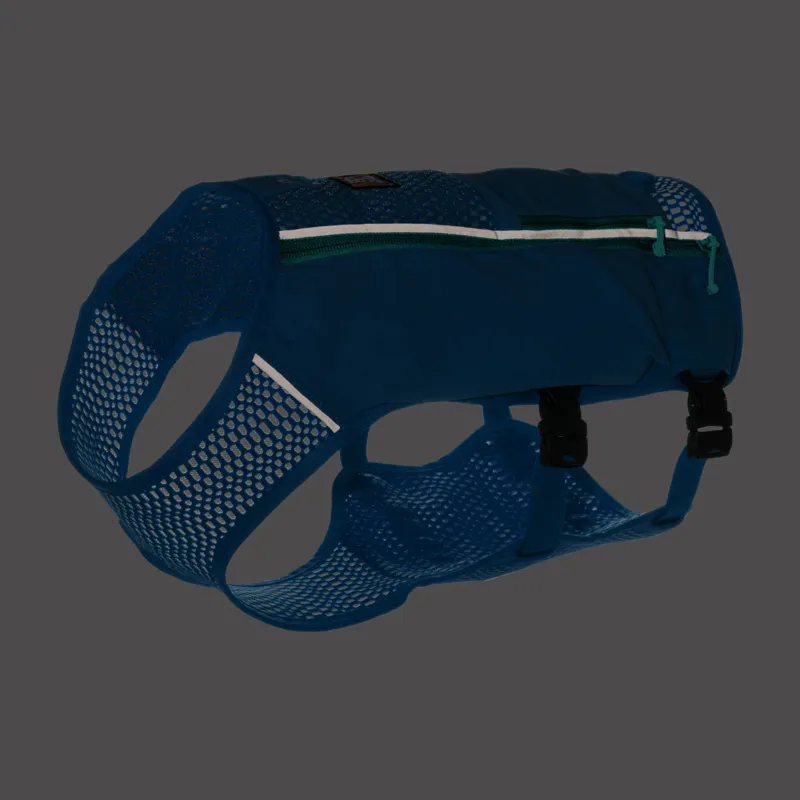 Ruffwear Trail Runner Running Vest in Blue Pool - Small -7